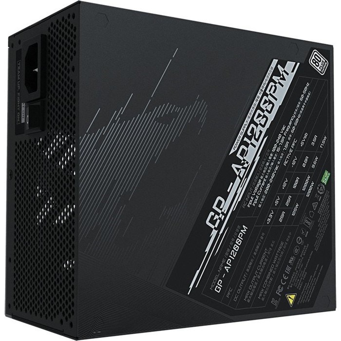 Блок питания Gigabyte ATX 1200W GP-AP1200PM 80+ platinum 24+2x(4+4) pin APFC 140mm fan 16xSA 10044 - фото 51418151 Блок питания Gigabyte ATX 1200W GP-AP1200PM 80+ platinum 24+2x(4+4) pin APFC 140mm fan 16xSA 10044 - фото 51418151
