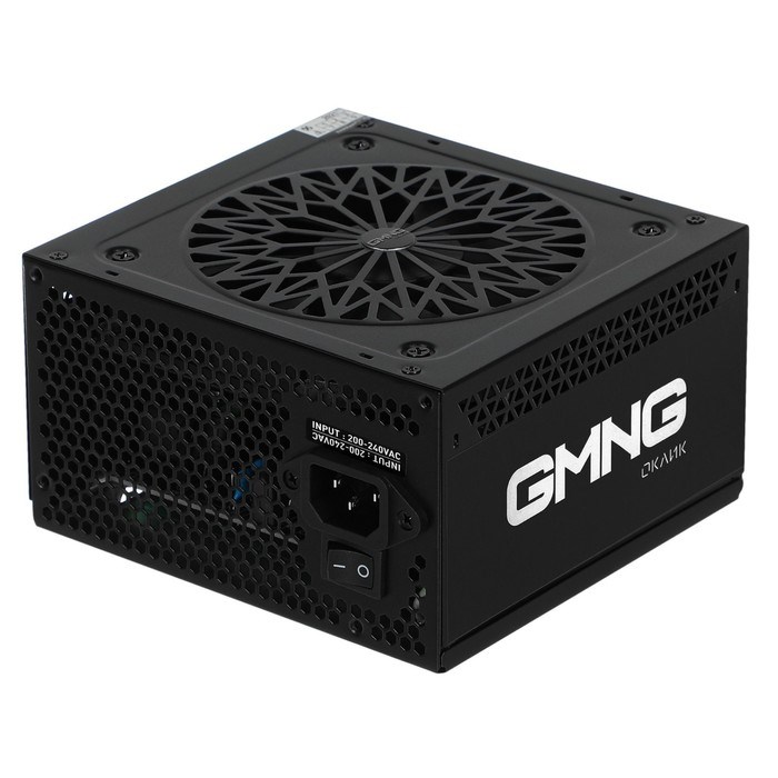 Блок питания GMNG ATX 500W PSU-500W-80+ 80+ (24+4+4pin) APFC 120mm fan 5xSATA RTL - фото 51418157 Блок питания GMNG ATX 500W PSU-500W-80+ 80+ (24+4+4pin) APFC 120mm fan 5xSATA RTL - фото 51418157