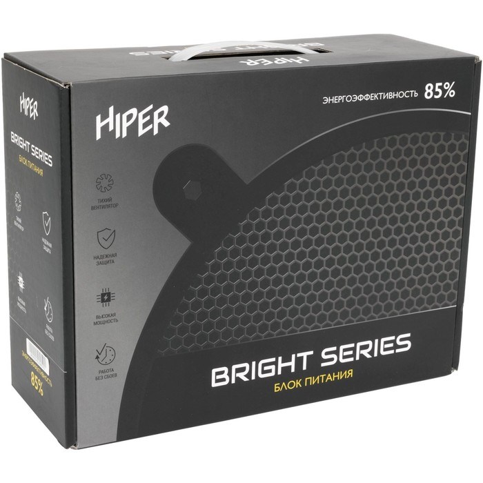 Блок питания Hiper ATX 600W HPB-600D 80+ bronze (24+4+4pin) APFC 120mm fan 6xSATA - фото 51418252 Блок питания Hiper ATX 600W HPB-600D 80+ bronze (24+4+4pin) APFC 120mm fan 6xSATA - фото 51418252