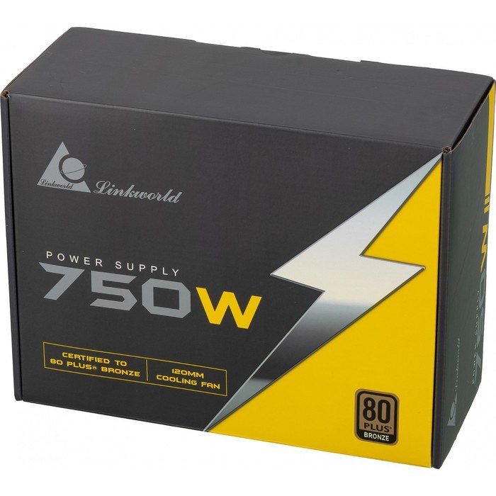 Блок питания LinkWorld ATX 750W LW-750B 80+ bronze 24+2x(4+4) pin APFC 120mm fan 5xSATA RTL 100444 - фото 51418320 Блок питания LinkWorld ATX 750W LW-750B 80+ bronze 24+2x(4+4) pin APFC 120mm fan 5xSATA RTL 100444 - фото 51418320