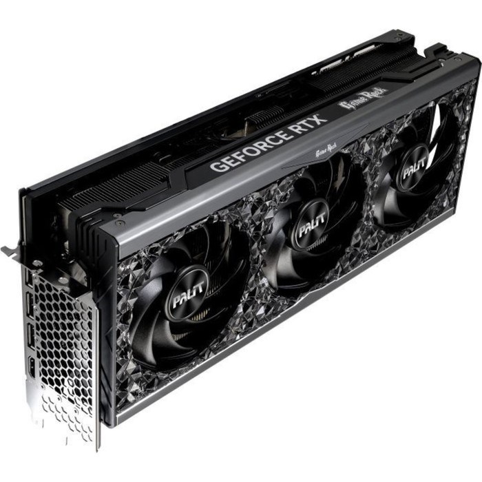 Видеокарта Palit PCI-E 4.0 PA-RTX4090 GAMEROCK OC NVIDIA GeForce RTX 4090 24576Mb 384 GDDR6X 10044 - фото 51418496 Видеокарта Palit PCI-E 4.0 PA-RTX4090 GAMEROCK OC NVIDIA GeForce RTX 4090 24576Mb 384 GDDR6X 10044 - фото 51418496