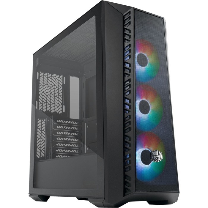 Корпус Cooler Master MasterBox 520 Mesh черный без БП ATX 3x120mm 1xUSB3.0 audio bott PSU - фото 51418758 Корпус Cooler Master MasterBox 520 Mesh черный без БП ATX 3x120mm 1xUSB3.0 audio bott PSU - фото 51418758