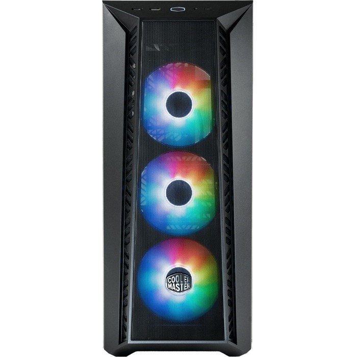 Корпус Cooler Master MasterBox 520 Mesh черный без БП ATX 3x120mm 1xUSB3.0 audio bott PSU - фото 51418759 Корпус Cooler Master MasterBox 520 Mesh черный без БП ATX 3x120mm 1xUSB3.0 audio bott PSU - фото 51418759