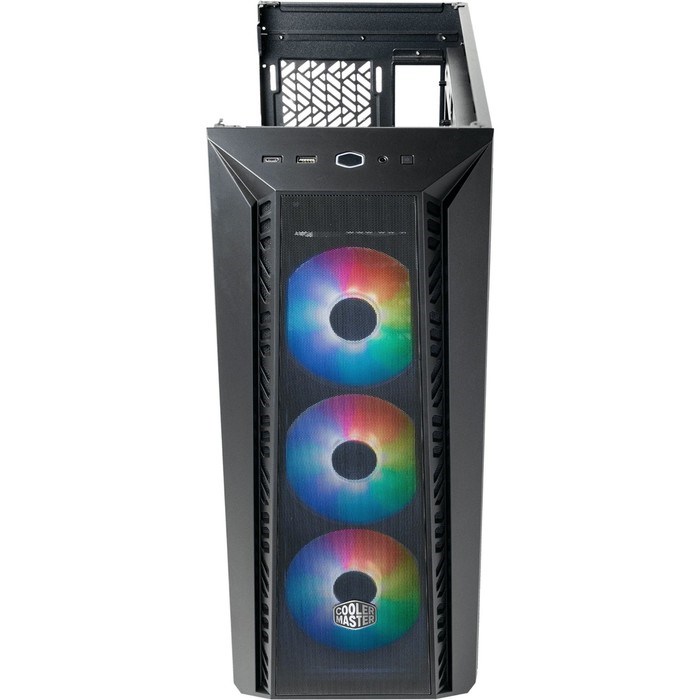 Корпус Cooler Master MasterBox 520 Mesh черный без БП ATX 3x120mm 1xUSB3.0 audio bott PSU - фото 51418760 Корпус Cooler Master MasterBox 520 Mesh черный без БП ATX 3x120mm 1xUSB3.0 audio bott PSU - фото 51418760