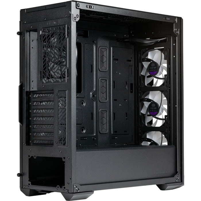 Корпус Cooler Master MasterBox 520 Mesh черный без БП ATX 3x120mm 1xUSB3.0 audio bott PSU - фото 51418762 Корпус Cooler Master MasterBox 520 Mesh черный без БП ATX 3x120mm 1xUSB3.0 audio bott PSU - фото 51418762