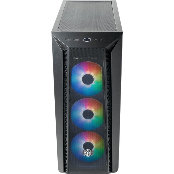 Корпус Cooler Master MasterBox 520 Mesh черный без БП ATX 3x120mm 1xUSB3.0 audio bott PSU - фото 51418766 Корпус Cooler Master MasterBox 520 Mesh черный без БП ATX 3x120mm 1xUSB3.0 audio bott PSU - фото 51418766