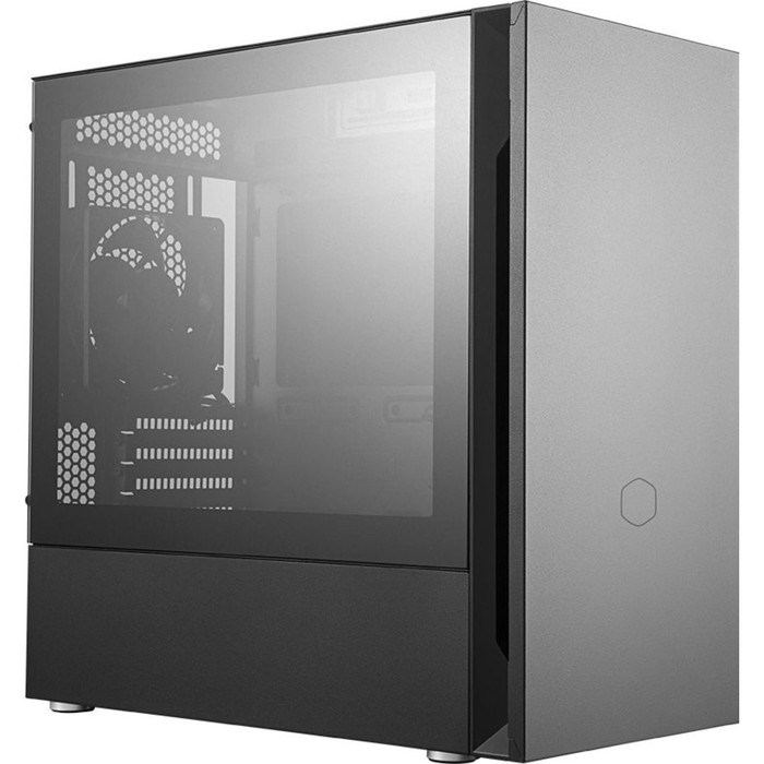 Корпус Cooler Master Silencio S400 TG черный без БП mATX 3x120mm 4x140mm 2xUSB3.0 audio bott 10044 - фото 51418830 Корпус Cooler Master Silencio S400 TG черный без БП mATX 3x120mm 4x140mm 2xUSB3.0 audio bott 10044 - фото 51418830