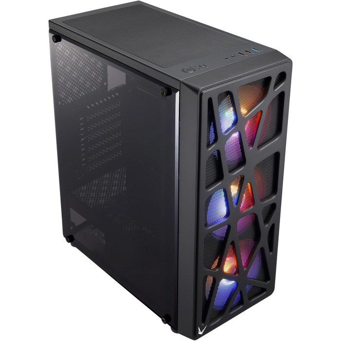 Корпус Formula MANA черный без БП ATX 6x120mm 2xUSB2.0 1xUSB3.0 audio bott PSU - фото 51418841 Корпус Formula MANA черный без БП ATX 6x120mm 2xUSB2.0 1xUSB3.0 audio bott PSU - фото 51418841