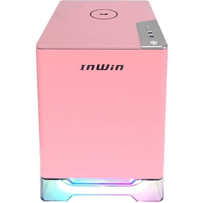 Корпус Inwin CF08A (A1PLUS) розовый 650W miniITX 4x120mm 2xUSB3.0 audio - фото 51418856 Корпус Inwin CF08A (A1PLUS) розовый 650W miniITX 4x120mm 2xUSB3.0 audio - фото 51418856