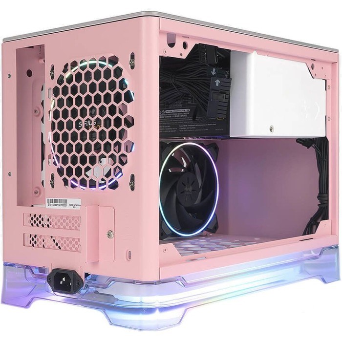 Корпус Inwin CF08A (A1PLUS) розовый 650W miniITX 4x120mm 2xUSB3.0 audio - фото 51418857 Корпус Inwin CF08A (A1PLUS) розовый 650W miniITX 4x120mm 2xUSB3.0 audio - фото 51418857