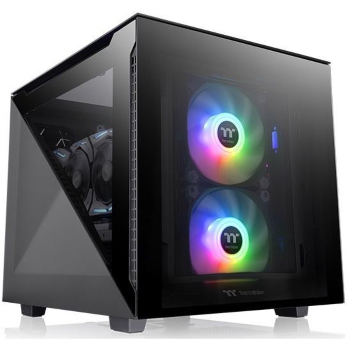 Корпус Thermaltake Divider 200 TG черный без БП mATX 6x120mm 3x140mm 2xUSB3.0 1xUSB3.1 audio 10044 - фото 51418894 Корпус Thermaltake Divider 200 TG черный без БП mATX 6x120mm 3x140mm 2xUSB3.0 1xUSB3.1 audio 10044 - фото 51418894