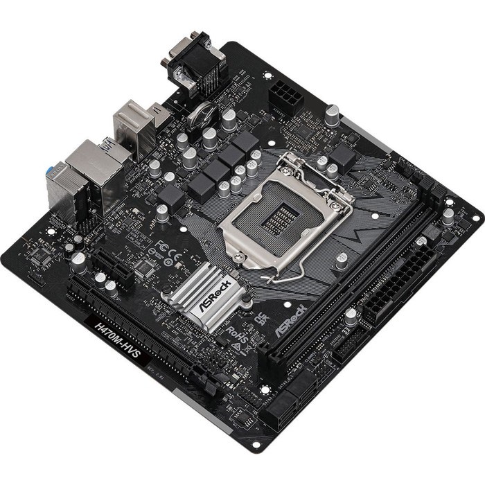 Материнская плата Asrock H470M-HVS R2.0 Soc-1200 Intel H470 2xDDR4 mATX AC`97 8ch(7.1) GbLAN 10044 - фото 51418967 Материнская плата Asrock H470M-HVS R2.0 Soc-1200 Intel H470 2xDDR4 mATX AC`97 8ch(7.1) GbLAN 10044 - фото 51418967