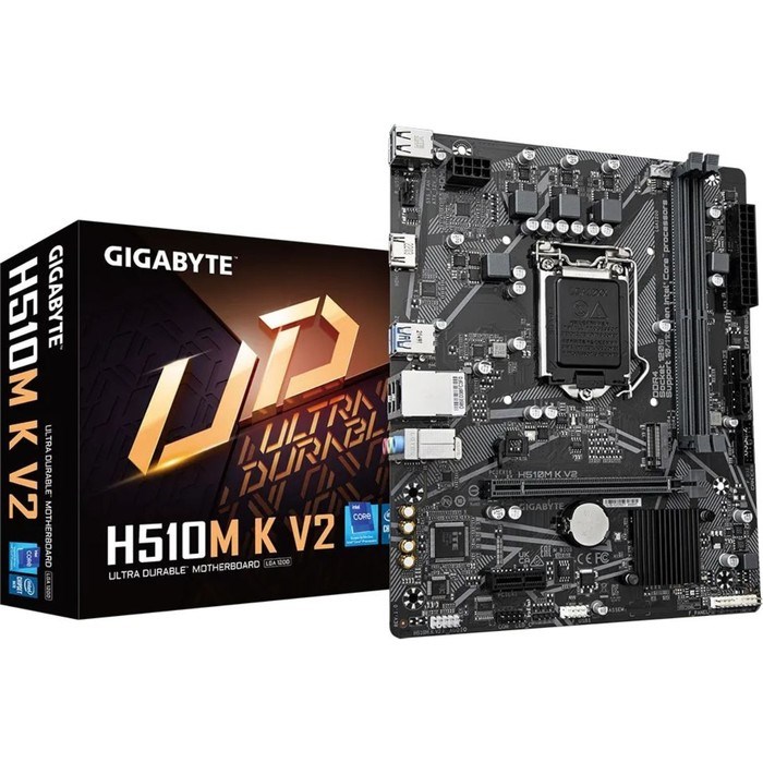 Материнская плата Gigabyte H510M K V2 Soc-1200 Intel H470 2xDDR4 mATX AC`97 8ch(7.1) GbLAN+H 10044 - фото 51418996 Материнская плата Gigabyte H510M K V2 Soc-1200 Intel H470 2xDDR4 mATX AC`97 8ch(7.1) GbLAN+H 10044 - фото 51418996