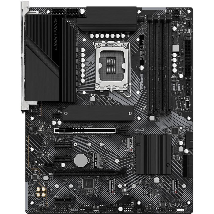 Материнская плата Asrock Z790 PG LIGHTNING/D4 Soc-1700 Intel Z790 4xDDR4 ATX AC`97 8ch(7.1) 100447 - фото 51419008 Материнская плата Asrock Z790 PG LIGHTNING/D4 Soc-1700 Intel Z790 4xDDR4 ATX AC`97 8ch(7.1) 100447 - фото 51419008