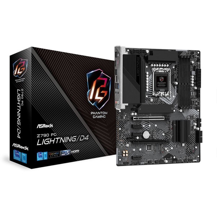 Материнская плата Asrock Z790 PG LIGHTNING/D4 Soc-1700 Intel Z790 4xDDR4 ATX AC`97 8ch(7.1) 100447 - фото 51419012 Материнская плата Asrock Z790 PG LIGHTNING/D4 Soc-1700 Intel Z790 4xDDR4 ATX AC`97 8ch(7.1) 100447 - фото 51419012