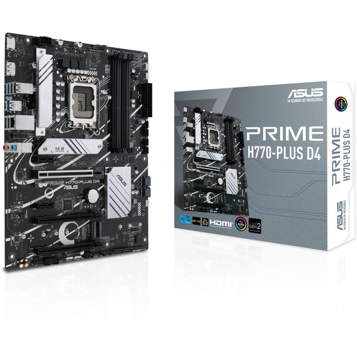 Материнская плата Asus PRIME H770-PLUS D4 Soc-1700 Intel H770 4xDDR4 ATX AC`97 8ch(7.1) 2.5G 10044 - фото 51419017 Материнская плата Asus PRIME H770-PLUS D4 Soc-1700 Intel H770 4xDDR4 ATX AC`97 8ch(7.1) 2.5G 10044 - фото 51419017