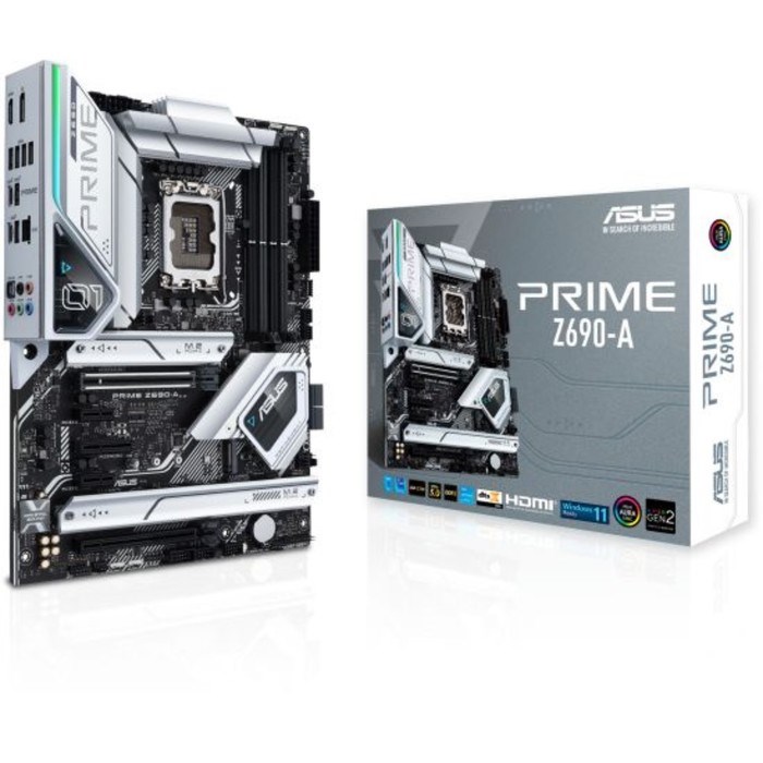 Материнская плата Asus PRIME Z690-A Soc-1700 Intel Z690 4xDDR5 ATX AC`97 8ch(7.1) 2.5Gg RAID 10044 - фото 51419026 Материнская плата Asus PRIME Z690-A Soc-1700 Intel Z690 4xDDR5 ATX AC`97 8ch(7.1) 2.5Gg RAID 10044 - фото 51419026