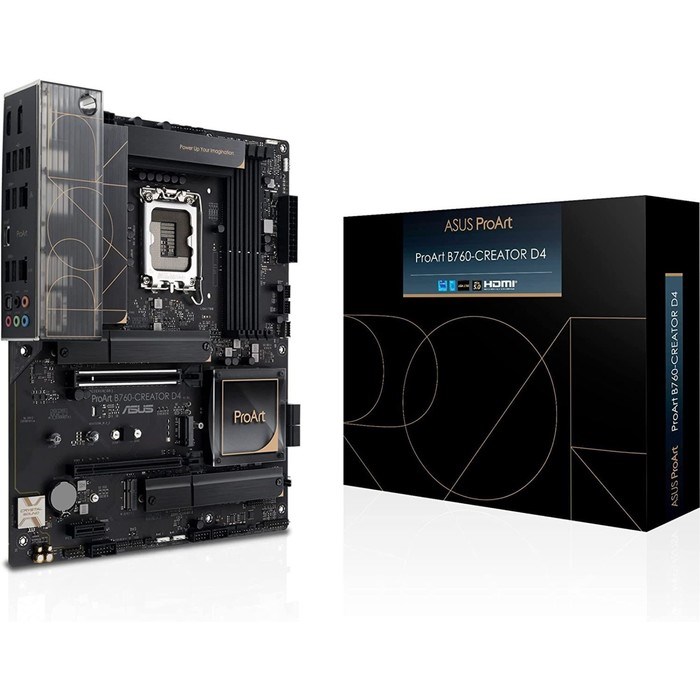 Материнская плата Asus PROART B760-CREATOR D4 Soc-1700 Intel B760 4xDDR4 ATX AC`97 8ch(7.1) 100447 - фото 51419063 Материнская плата Asus PROART B760-CREATOR D4 Soc-1700 Intel B760 4xDDR4 ATX AC`97 8ch(7.1) 100447 - фото 51419063