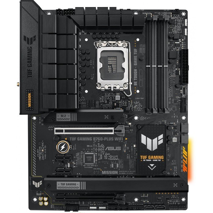 Материнская плата Asus TUF GAMING B760-PLUS WIFI Soc-1700 Intel B760 4xDDR5 ATX AC`97 8ch(7. 10044 - фото 51419093 Материнская плата Asus TUF GAMING B760-PLUS WIFI Soc-1700 Intel B760 4xDDR5 ATX AC`97 8ch(7. 10044 - фото 51419093