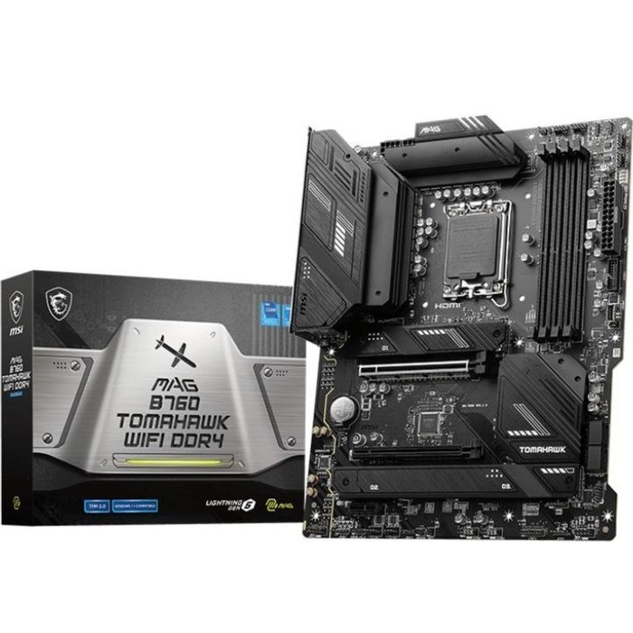 Материнская плата MSI MAG B760 TOMAHAWK WIFI DDR4 Soc-1700 Intel B760 4xDDR4 ATX AC`97 8ch(7 10044 - фото 51419119 Материнская плата MSI MAG B760 TOMAHAWK WIFI DDR4 Soc-1700 Intel B760 4xDDR4 ATX AC`97 8ch(7 10044 - фото 51419119