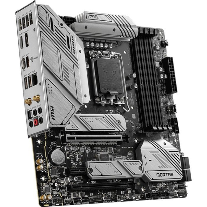 Материнская плата MSI MAG B760M MORTAR MAX WIFI DDR4 Soc-1700 Intel B760 4xDDR4 mATX AC`97 8 10044 - фото 51419128 Материнская плата MSI MAG B760M MORTAR MAX WIFI DDR4 Soc-1700 Intel B760 4xDDR4 mATX AC`97 8 10044 - фото 51419128