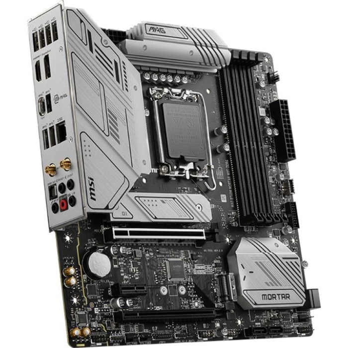 Материнская плата MSI MAG B760M MORTAR WIFI DDR4 Soc-1700 Intel B760 4xDDR4 mATX AC`97 8ch(7 10044 - фото 51419134 Материнская плата MSI MAG B760M MORTAR WIFI DDR4 Soc-1700 Intel B760 4xDDR4 mATX AC`97 8ch(7 10044 - фото 51419134