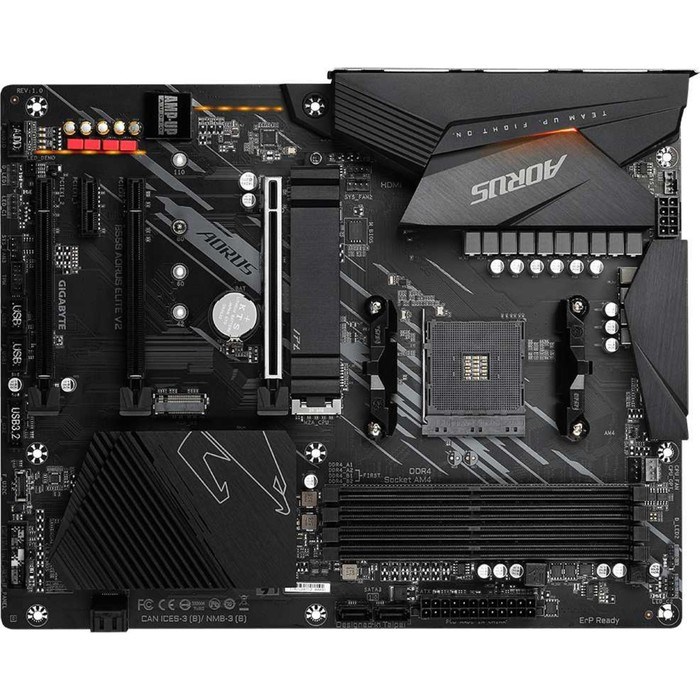 Материнская плата Gigabyte B550 AORUS ELITE V2 Soc-AM4 AMD B550 4xDDR4 ATX AC`97 8ch(7.1) 2. 10044 - фото 51419213 Материнская плата Gigabyte B550 AORUS ELITE V2 Soc-AM4 AMD B550 4xDDR4 ATX AC`97 8ch(7.1) 2. 10044 - фото 51419213