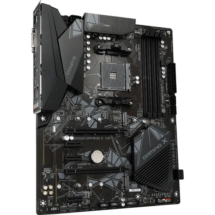 Материнская плата Gigabyte B550 GAMING X V2 Soc-AM4 AMD B550 4xDDR4 ATX AC`97 8ch(7.1) GbLAN 10044 - фото 51419219 Материнская плата Gigabyte B550 GAMING X V2 Soc-AM4 AMD B550 4xDDR4 ATX AC`97 8ch(7.1) GbLAN 10044 - фото 51419219