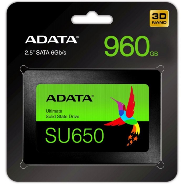 Накопитель SSD A-Data SATA III 960GB ASU650SS-960GT-R Ultimate SU650 2.5" - фото 51419254 Накопитель SSD A-Data SATA III 960GB ASU650SS-960GT-R Ultimate SU650 2.5" - фото 51419254