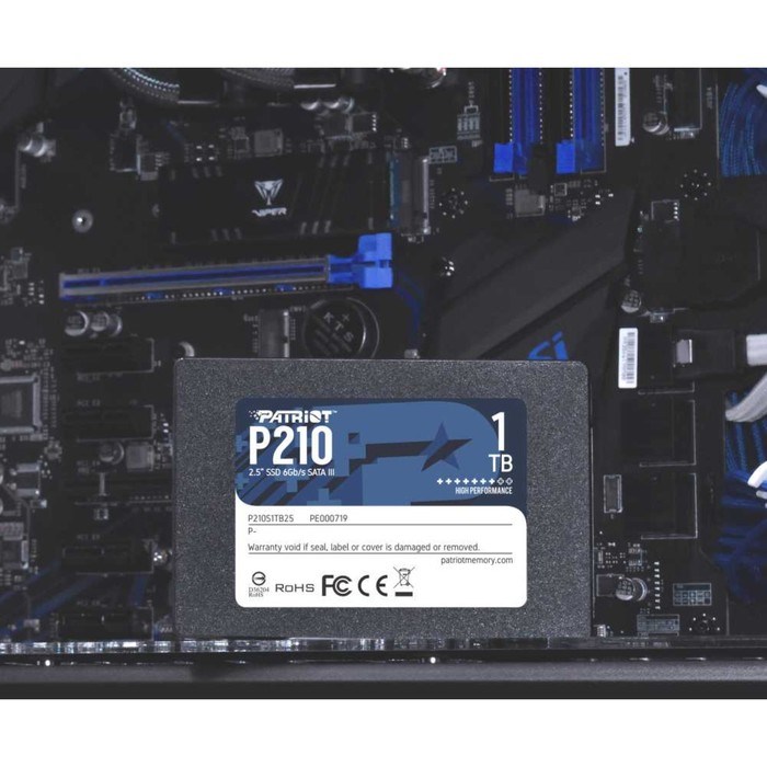 Накопитель SSD Patriot SATA III 1TB P210S1TB25 P210 2.5" - фото 51419271 Накопитель SSD Patriot SATA III 1TB P210S1TB25 P210 2.5" - фото 51419271