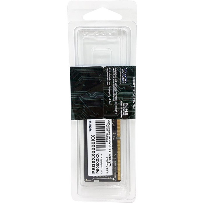Память DDR4 8GB 3200MHz Patriot PSD48G320081S Signature RTL PC4-25600 CL22 SO-DIMM 260-pin 1 10044 - фото 51419405 Память DDR4 8GB 3200MHz Patriot PSD48G320081S Signature RTL PC4-25600 CL22 SO-DIMM 260-pin 1 10044 - фото 51419405