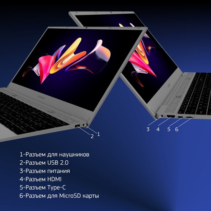 Ноутбук Digma EVE 15 C423 Ryzen 5 3500U 8Gb SSD256Gb AMD Radeon Vega 8 15.6" IPS FHD (1920x1 10045 - фото 51420595 Ноутбук Digma EVE 15 C423 Ryzen 5 3500U 8Gb SSD256Gb AMD Radeon Vega 8 15.6" IPS FHD (1920x1 10045 - фото 51420595