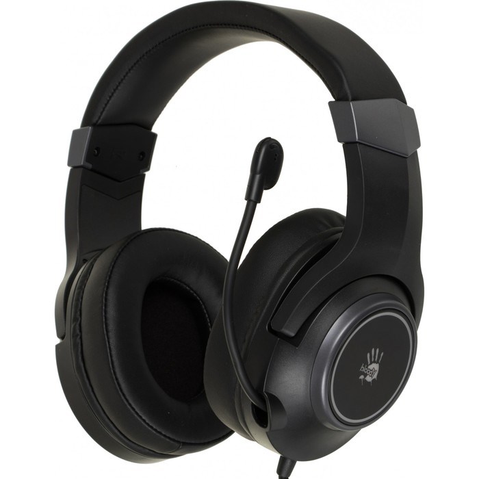 Наушники с микрофоном A4Tech Bloody G350 черный 2м мониторные USB оголовье (G350 USB/ BLACK) 10045 - фото 51422014 Наушники с микрофоном A4Tech Bloody G350 черный 2м мониторные USB оголовье (G350 USB/ BLACK) 10045 - фото 51422014