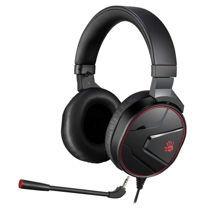 Наушники с микрофоном A4Tech Bloody G600i черный 1.3м мониторные USB оголовье (G600I) - фото 51422069 Наушники с микрофоном A4Tech Bloody G600i черный 1.3м мониторные USB оголовье (G600I) - фото 51422069