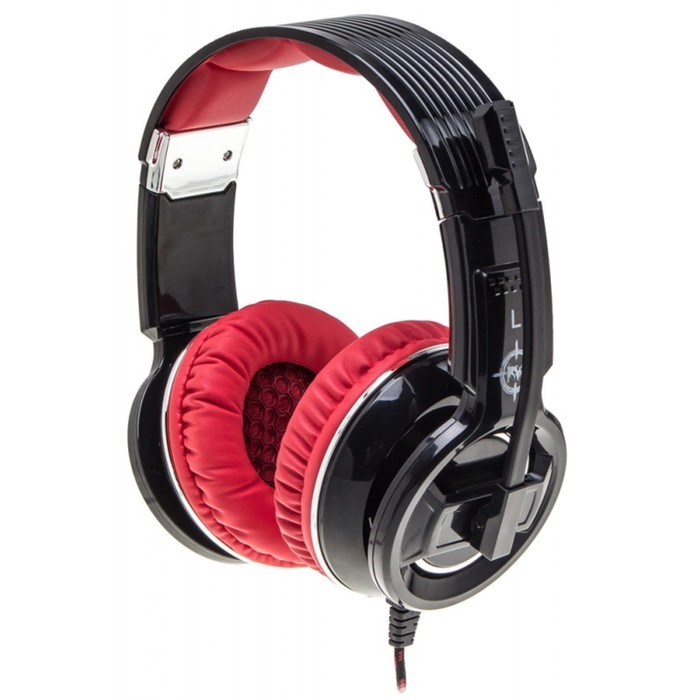 Наушники с микрофоном Оклик HS-L350G RED WAR черный/красный 2.2м мониторные оголовье (472664 10045 - фото 51422127 Наушники с микрофоном Оклик HS-L350G RED WAR черный/красный 2.2м мониторные оголовье (472664 10045 - фото 51422127