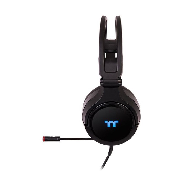 Наушники с микрофоном Thermaltake Riing Pro черный накладные USB оголовье (GHT-RPR-DIECBK-29 10045 - фото 51422200 Наушники с микрофоном Thermaltake Riing Pro черный накладные USB оголовье (GHT-RPR-DIECBK-29 10045 - фото 51422200