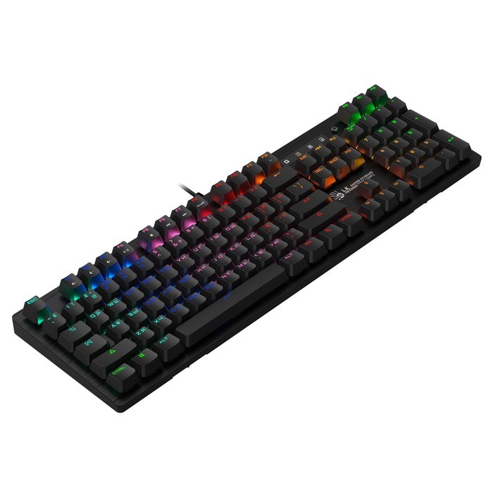 Клавиатура A4Tech Bloody B820R механическая черный USB for gamer LED (B820R BLACK (RED SWITC 10045 - фото 51422283 Клавиатура A4Tech Bloody B820R механическая черный USB for gamer LED (B820R BLACK (RED SWITC 10045 - фото 51422283