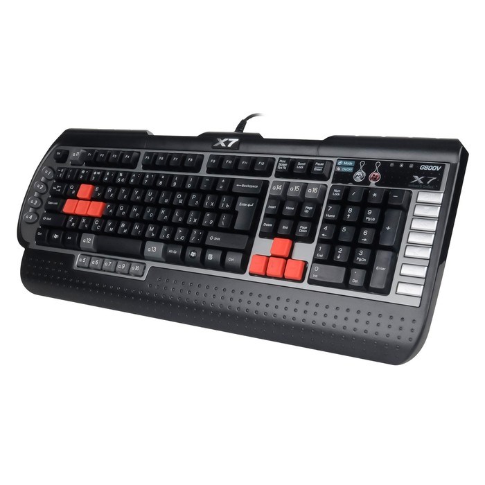 Клавиатура A4Tech G800V черный USB Multimedia for gamer - фото 51422304 Клавиатура A4Tech G800V черный USB Multimedia for gamer - фото 51422304