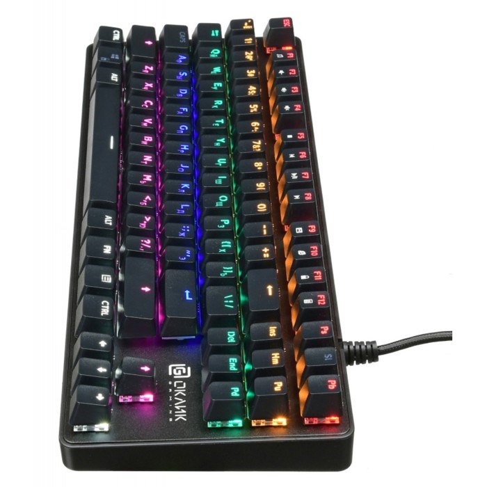 Клавиатура Оклик 969G SHOTGUN механическая черный USB Multimedia for gamer LED - фото 51422332 Клавиатура Оклик 969G SHOTGUN механическая черный USB Multimedia for gamer LED - фото 51422332