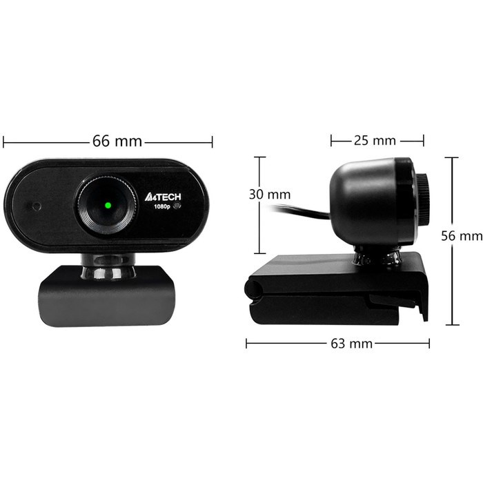 Камера Web A4Tech PK-925H черный 2Mpix (1920x1080) USB2.0 с микрофоном - фото 51422463 Камера Web A4Tech PK-925H черный 2Mpix (1920x1080) USB2.0 с микрофоном - фото 51422463