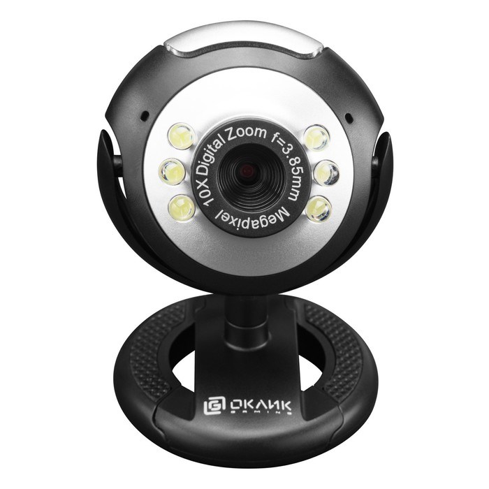 Камера Web Оклик OK-C8825 черный 0.3Mpix (640x480) USB2.0 с микрофоном - фото 51422584 Камера Web Оклик OK-C8825 черный 0.3Mpix (640x480) USB2.0 с микрофоном - фото 51422584