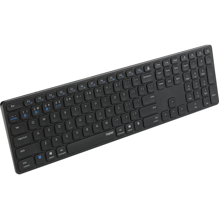 Клавиатура Rapoo E9800M DARK GREY серый USB беспроводная BT/Radio slim Multimedia для ноутбу 10046 - фото 51422764 Клавиатура Rapoo E9800M DARK GREY серый USB беспроводная BT/Radio slim Multimedia для ноутбу 10046 - фото 51422764