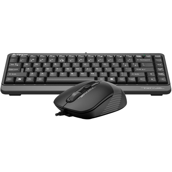 Клавиатура + мышь A4Tech Fstyler F1110 клав:черный/серый мышь:черный/серый USB Multimedia (F 10046 - фото 51422845 Клавиатура + мышь A4Tech Fstyler F1110 клав:черный/серый мышь:черный/серый USB Multimedia (F 10046 - фото 51422845