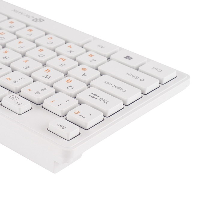 Клавиатура + мышь Оклик 240M клав:белый мышь:белый USB беспроводная slim Multimedia (1091258 10046 - фото 51422942 Клавиатура + мышь Оклик 240M клав:белый мышь:белый USB беспроводная slim Multimedia (1091258 10046 - фото 51422942