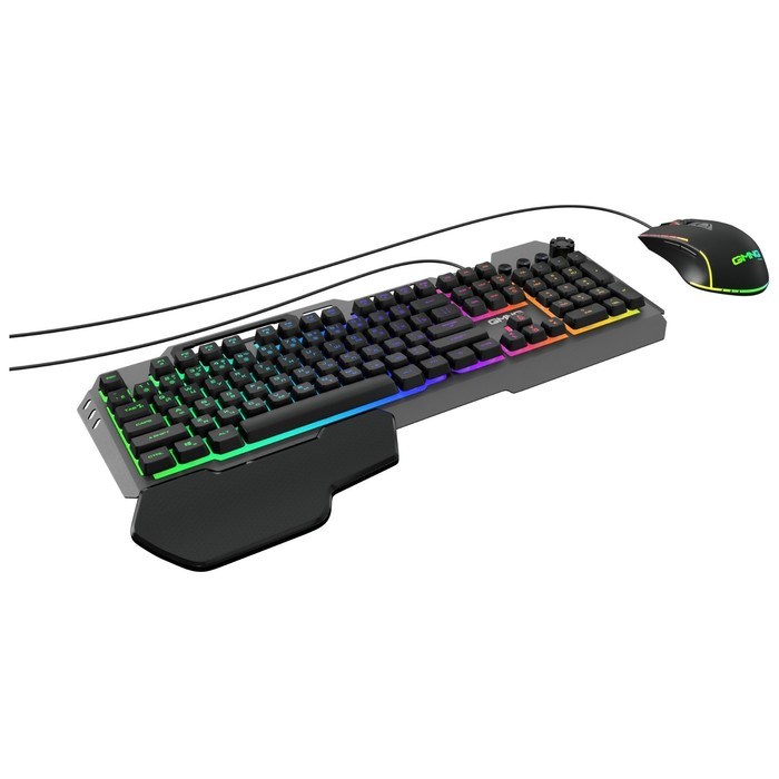 Клавиатура + мышь Оклик 700GMK клав:черный мышь:черный USB Multimedia LED (1533156) - фото 51422978 Клавиатура + мышь Оклик 700GMK клав:черный мышь:черный USB Multimedia LED (1533156) - фото 51422978