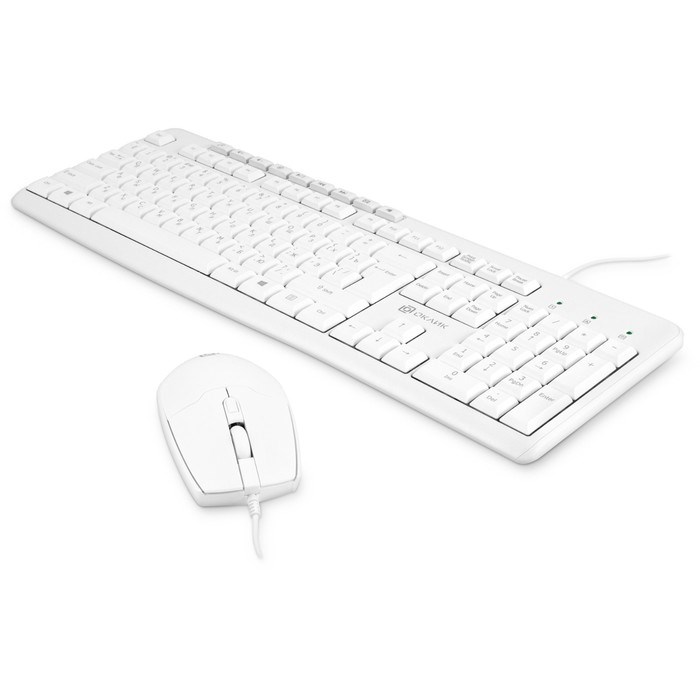 Клавиатура + мышь Оклик S650 клав:белый мышь:белый USB Multimedia (1875257) - фото 51422985 Клавиатура + мышь Оклик S650 клав:белый мышь:белый USB Multimedia (1875257) - фото 51422985