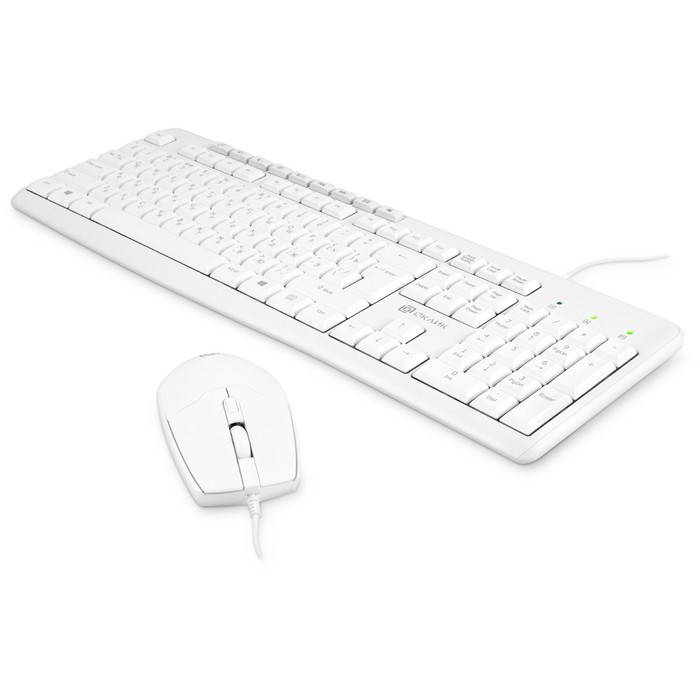 Клавиатура + мышь Оклик S650 клав:белый мышь:белый USB Multimedia (1875257) - фото 51422986 Клавиатура + мышь Оклик S650 клав:белый мышь:белый USB Multimedia (1875257) - фото 51422986