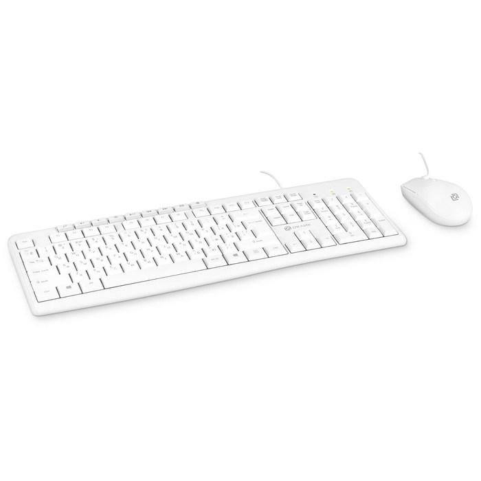 Клавиатура + мышь Оклик S650 клав:белый мышь:белый USB Multimedia (1875257) - фото 51422989 Клавиатура + мышь Оклик S650 клав:белый мышь:белый USB Multimedia (1875257) - фото 51422989