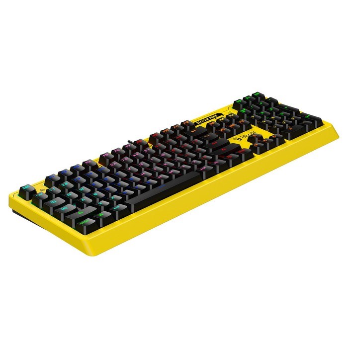 Клавиатура A4Tech Bloody B810RC Punk механическая желтый/черный USB for gamer LED - фото 51423032 Клавиатура A4Tech Bloody B810RC Punk механическая желтый/черный USB for gamer LED - фото 51423032