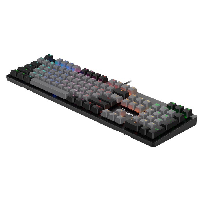 Клавиатура A4Tech Bloody B828N механическая черный/серый USB for gamer LED (B828N (GREY+BLAC   10046 - фото 51423062